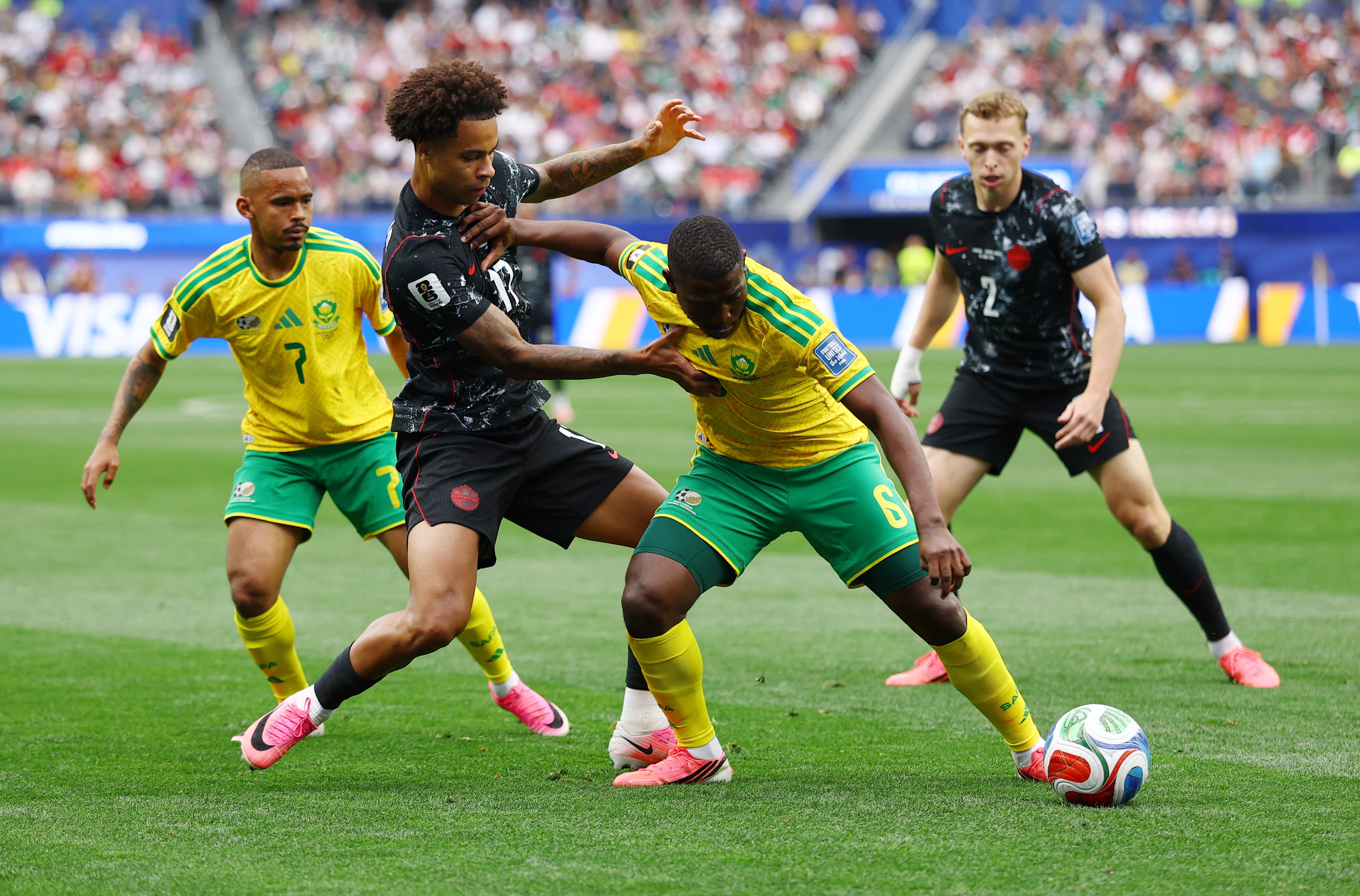 Sudáfrica vs Canadá En Vivo: Alineaciones y Minuto a Minuto de los 16avos del Mundial